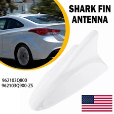 Fits Hyundai Elantra Sedan 2011-2016 Ebony Shark Fin Roof Antenna Cover with GPS