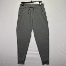 Under Armour UA Jogger Pants Women's Size Small Black Loose Fit Pockets NWT NEW