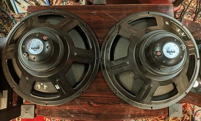 Hawthorne Audio Silver Iris 15'' Monitor Speakers Drivers Crossovers 