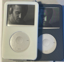 Protective Case Silicone For Apple iPod Classic 80GB Duo Pack White Black Twill