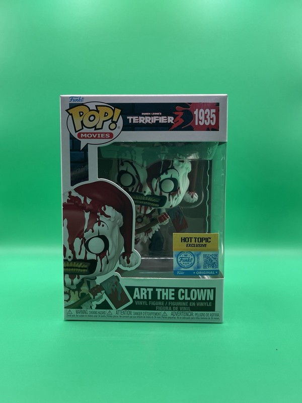 Funko Pop! Terrifier-Art The Clown-Hot Topic Exclusive-#1935-Sold Out-
