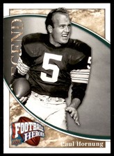 2009 Upper Deck Football Heroes - Legend Paul Hornung #203