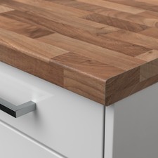 Walnut Block Laminate Worktop, Splashback & Upstands Available in 3m/ 4m Lengths