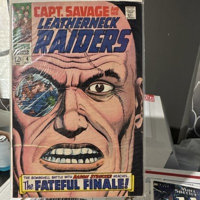 Marvel Comics Capt. Savage and His Leatherneck Raiders (Silver Age Boarded)