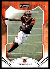 2021 Panini Playoff Tee Higgins Cincinnati Bengals #33