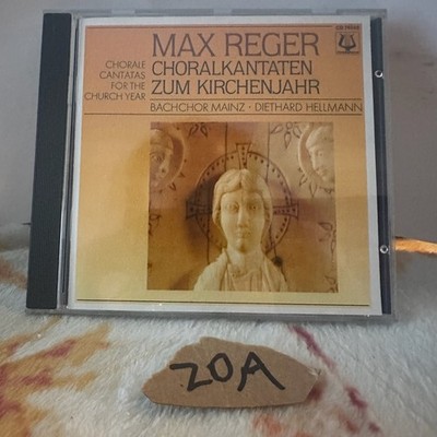 Max Reger   Choralkantaten zum Kirchenjahr CD 1988 Choral Cantatas Christophorus