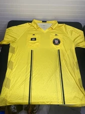Official 3XL US Soccer Federation Referee Shirt Jersey Yellow w/ 2024 patch