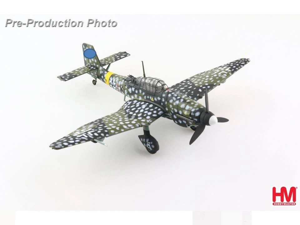 Hobby Master 1/72 HA0133 Junkers Ju 87D Stuka Luftwaffe Friedrich Reissner - Immagine 4 di 4