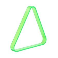 Pool Triangle 8 Ball Rack Billiard Fit 2-1/4 Inch Pool Balls Green