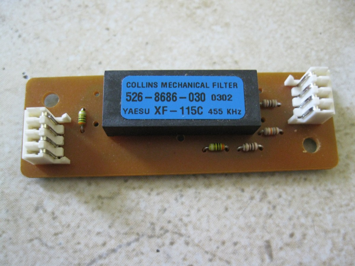 Yaesu Collins YF-115C (XF-115C) 500hz CW filter (455khz center