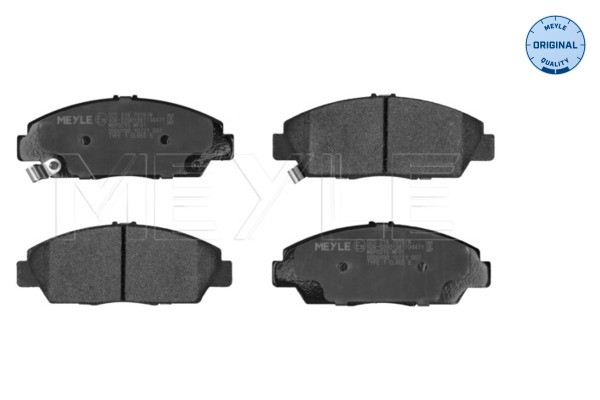 025 218 7918/W Meyle brake pad set, disc brake for Honda, Rover
