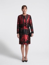NWT Carolina Herrena Dress And Jacket Set Size 4