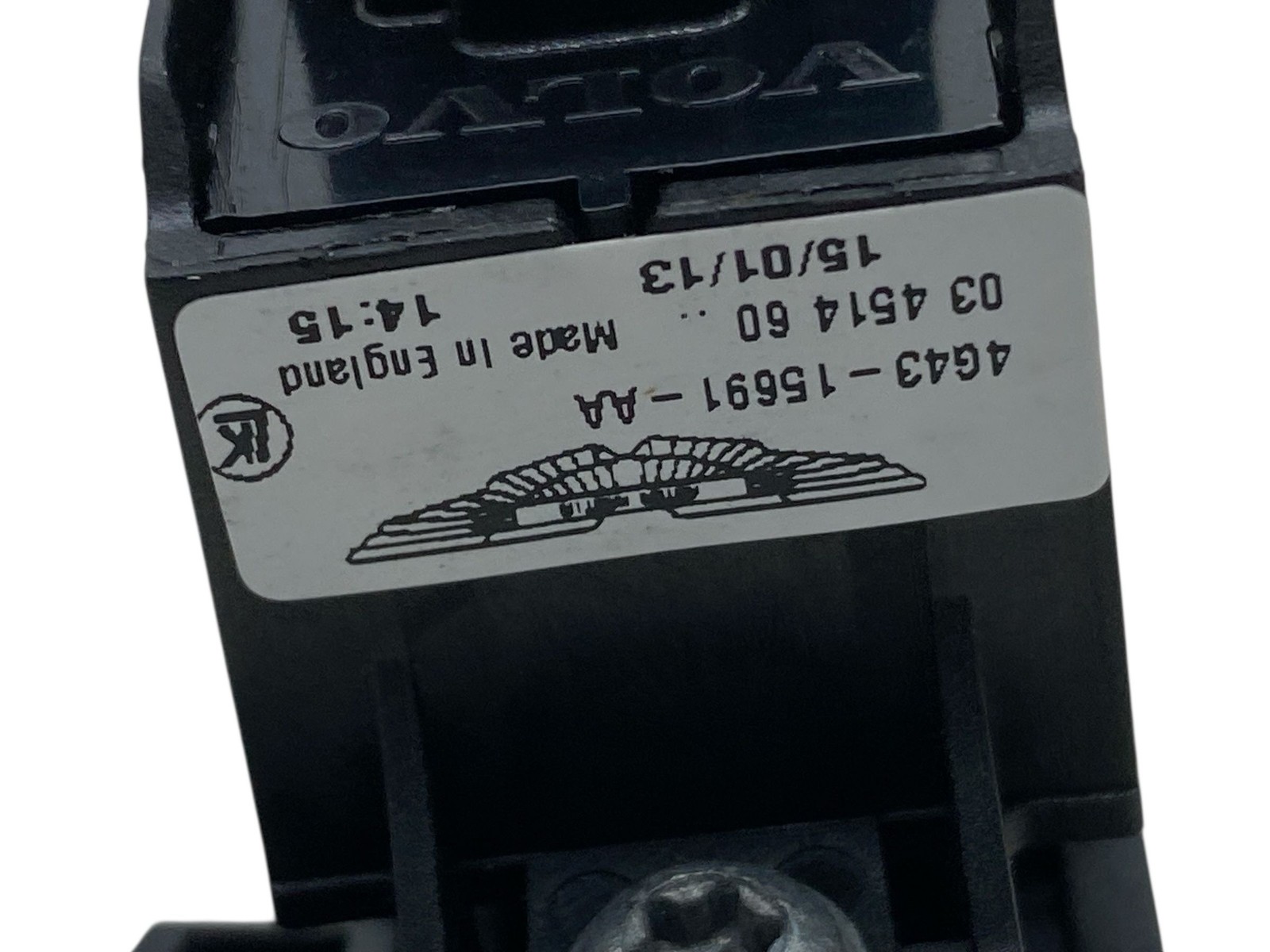 2013-2016 Aston Martin DB9 Oem Convertible Roof & Master Lock Switch Panel