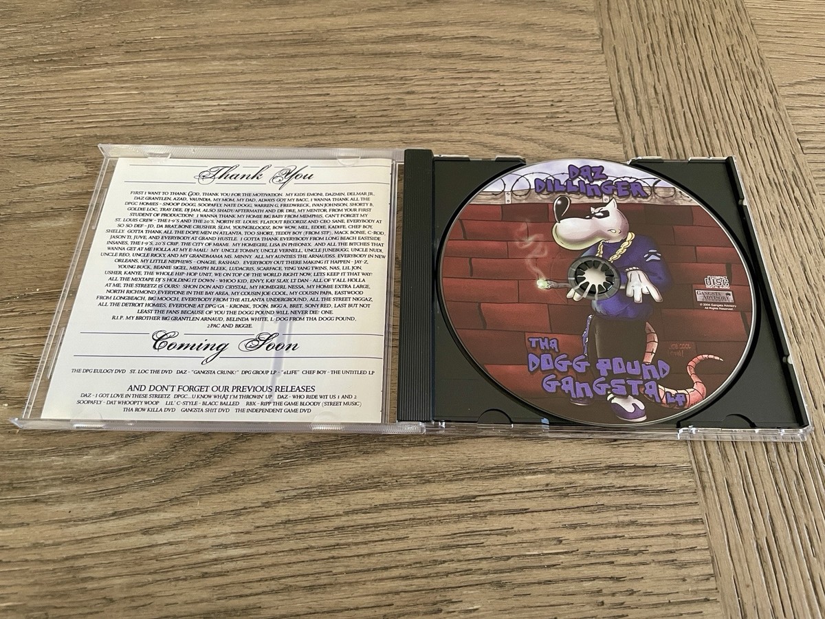 Tha Dogg Pound Gangsta LP - Daz Dillinger 802657800923| eBay