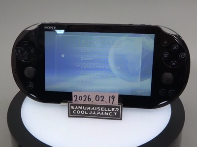Sony Playstation PS Vita Black PCH-2000 ZA11 Console only PSV Slim