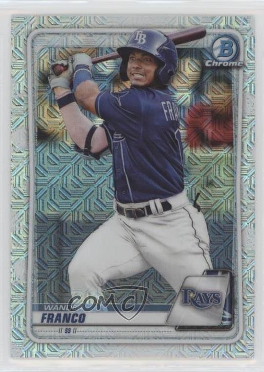 2020 Bowman Chrome Prospects Mega Box Mojo Refractor Wander Franco #BCP-1 3pb