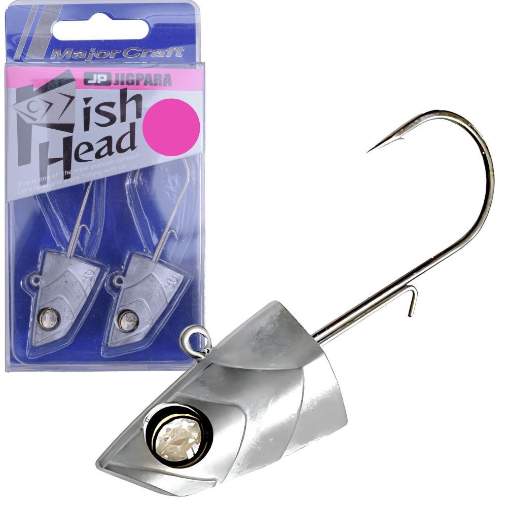 - MAJOR CRAFT Holo-Eye Jigpara FISH HEAD JPFHD-60 60 70 7390₽