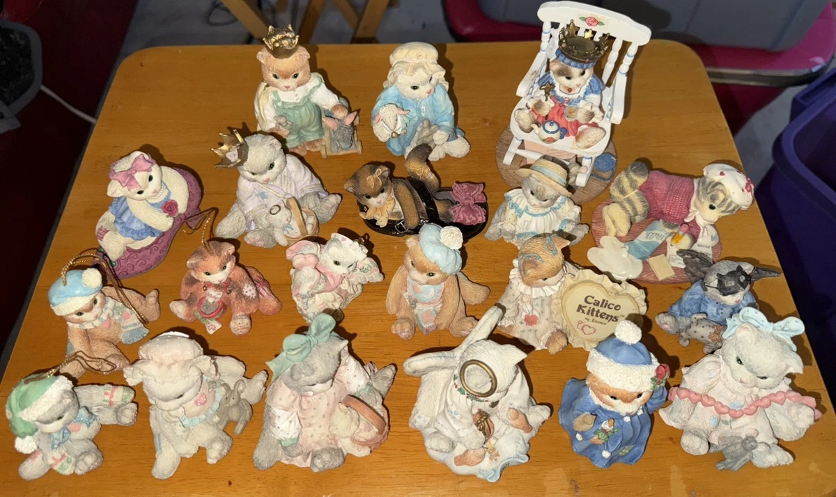 Enesco Calico Kittens Collectible Sculptures & Figurines for sale