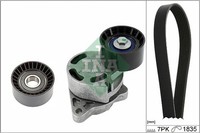 Keilrippenriemensatz Schaeffler Ina 529 0437 10 FüR Vivaro X83 Primastar Opel 2