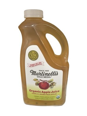 Martinelli s USDA Organic Apple Juice Half Gallon Jug USA Grown Apples