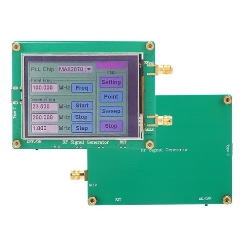 RF Signal Source Generator Module Low Noise Frequency MAX2870 23.5‑6000M❀ - Picture 17 of 17