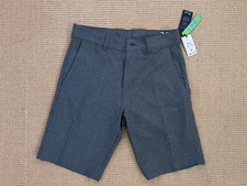 Burnside Hybrid Series Gray Multi Pocket Walkshort Boardshort in One Size 30