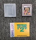 Tetris 2 (Nintendo Game Boy, 1993) with Instruction Manual and Case! GB Original