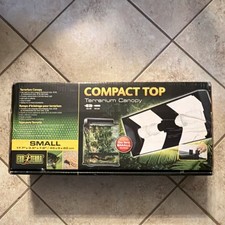 Exo Terra Compact Top Terrarium Canopy Small PT2226 17.7'' x 5.9'' x 7.7''