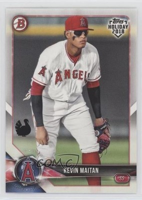 2018 Topps Holiday Bowman Turkey 7/35 Kevin Maitan #TH-KM 6ki