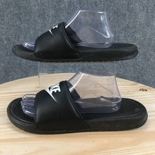 Nike Benassi JDI Sandals Mens 11 Slide Slip On Casual Comfort Low Top Flat Black