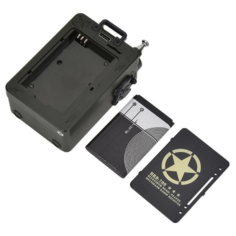 Radio Bluetooth, Reproductor MP3, Sintonizador Mecanico con Bateria Recargable. - Image 4 of 4