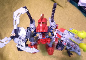 LEGO BIONICLE: Mistika Toa Tahu 8689 50% OFF Modified Arms Wings Projectile Gun