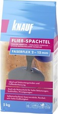 Knauf Fließspachtel Faserflex grau, 5 kg, f�...