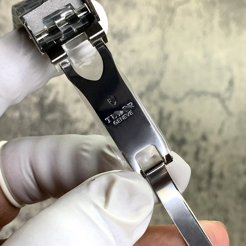 21 22mm Solid Curve jubilee Watch Band Bracelet For Tudor Black Bay 41mm Silver  - Image 4 of 4