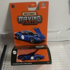 Matchbox Moving Parts 164 Bizzarrini 5300 Gt Corsa Revival Diecast Blue Matchbox Moving Parts 164 Bizzarrini 5300 Gt Corsa Revival Diecast Blue