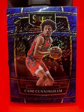 2021-22 Panini Select Cade Cunningham - Blue Shimmer Rookie (RC)