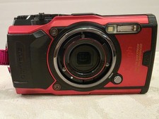 Olympus Tough TG-6 Red Compact Waterproof Digital Camera 12 mp/4K Video