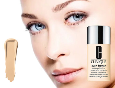 Clinique Even Better Makeup 1.0 oz 30 ml Wn 01 Flax (vf)