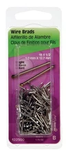 Hillman 122500 Bright Steel 19 ga. x 1/2 in. Brad Nails 1.75 oz. (Pack of 6)