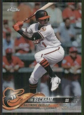 2018 Topps Chrome Refractor #3 Tim Beckham Baltimore Orioles 4167