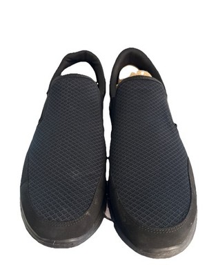 Skechers Mens Equalizer Persistent Black Slip On  51361 Memory Foam Sz 14