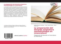 Sandra Chaviano Rodriguez (U. A.) | La PreparacióN Del Docente Asignatura...