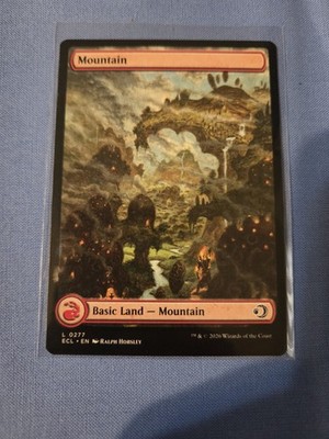 Mountain (0277) Foil - Full Art - Lorwyn Eclipsed ECL - MTG - NM/M