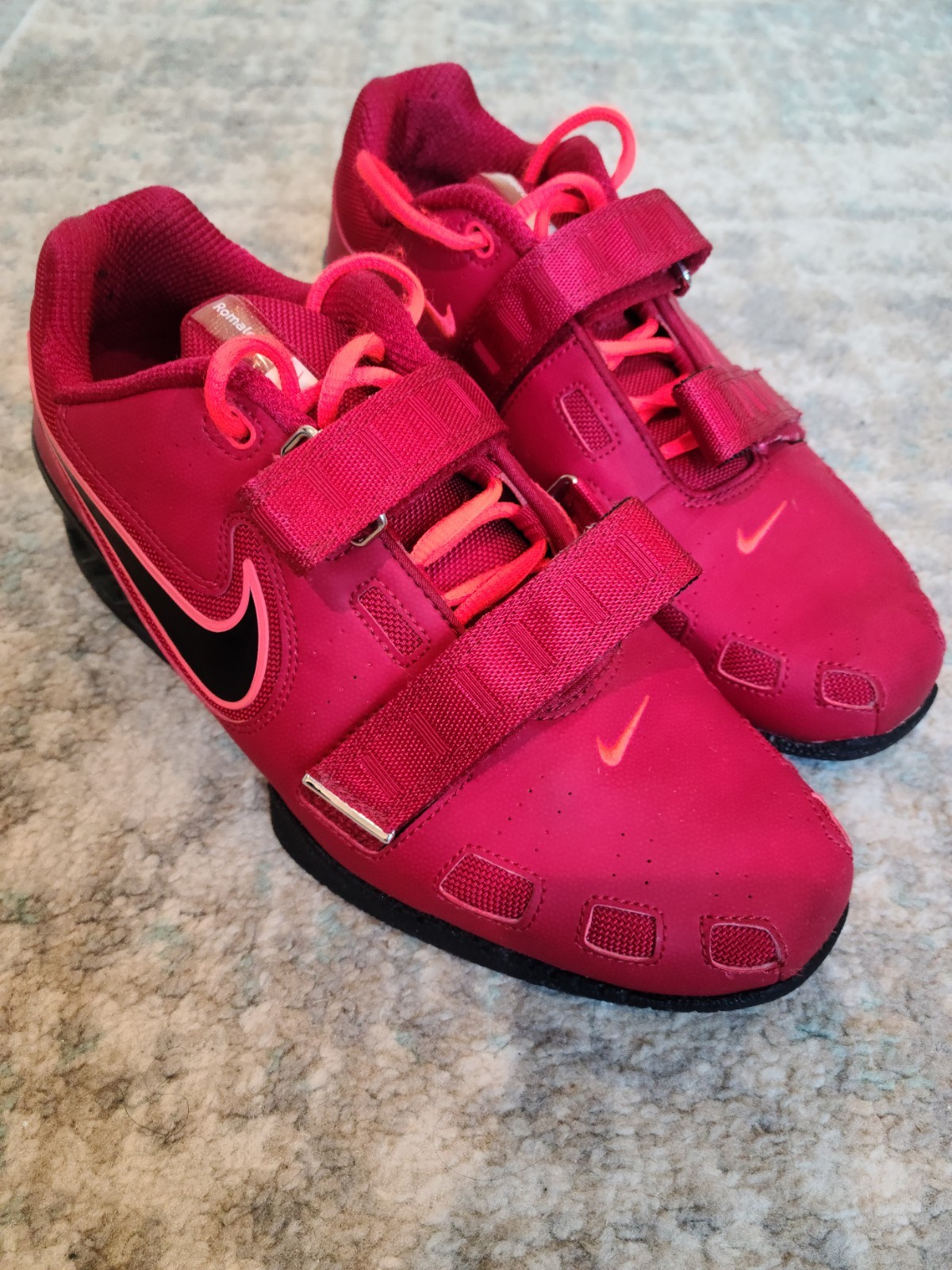 Nike Romaleos 2 Red- Orange-Black Mens Sz 11