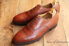 Crockett & Jones Arundel Brown Leather oxford Shoes Mens UK 9.5 E US 10.5