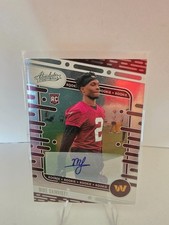 2024 Panini Absolute - Rookies Mike Sainristil #150 Signatures (AU, RC) 