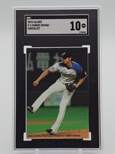 SHOHEI OHTANI 2015 CALBEE BASEBALL CHECKLIST CARD #C-5 FIGHTERS SGC 10 Q5559