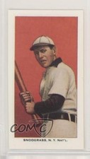 1983 Renata Galasso Capital The Monster 1909-11 T206 Reprints Fred Snodgrass 0n8