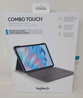 Logitech Combo Touch iPad Air 11-inch M2 iPad Air 4th 5th gen