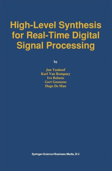 Jan Vanhoof (U. A.) | High-Level Synthesis For Real-Time Digital Signal...-image
